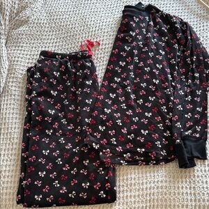 kate spade Black and Pink Pajama Set